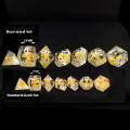 Bescon Oversized YellowDuck RPG Dice Set of 7, Novelty Jumbo Dice Yellow Duck Polyhedral DND Game Dice set