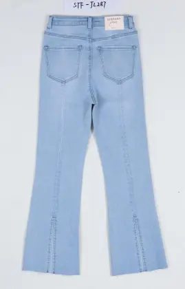 Women Split Bootcut Jeans