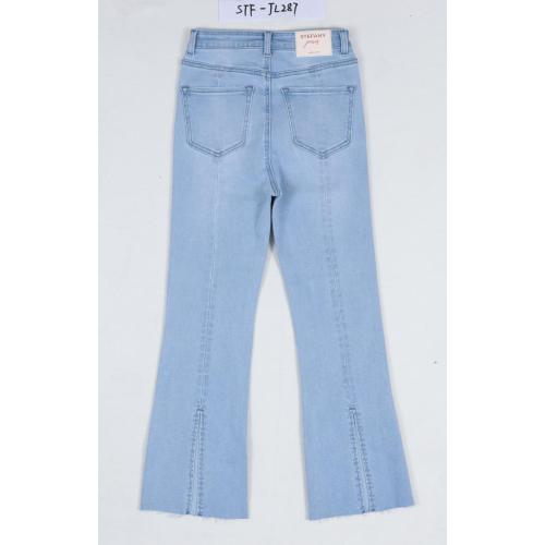 Women Split Bootcut Jeans