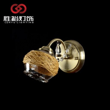 CENYU New design glass bamboo coverlamp shade light