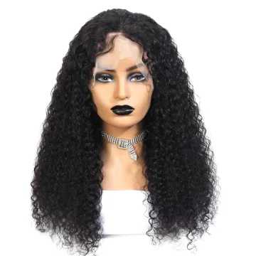 Wholesale Malaysian Curly Raw Full Lace Wig,Baby Natural Afro Hair Wig,100% Remy 40 Inch Full Lace Wig