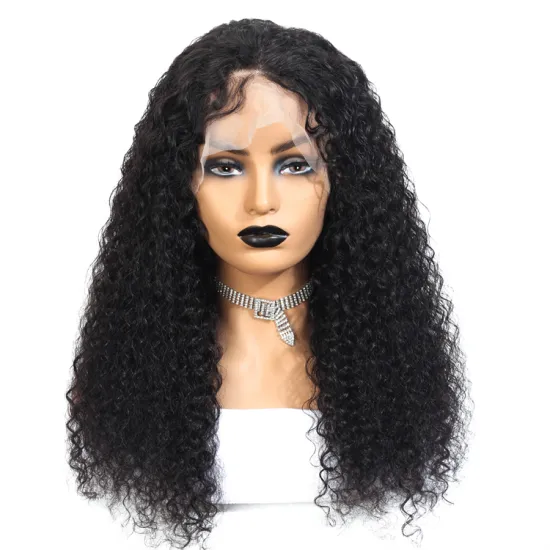 Wholesale Malaysian Curly Raw Full Lace Wig,Baby Natural Afro Hair Wig,100% Remy 40 Inch Full Lace Wig