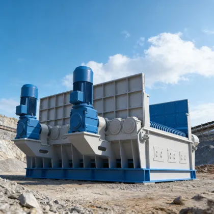 Custom Roller Screen for Cement Limestone Feed Durable Multi Shaft Screening Equipment for Middle East Quarries