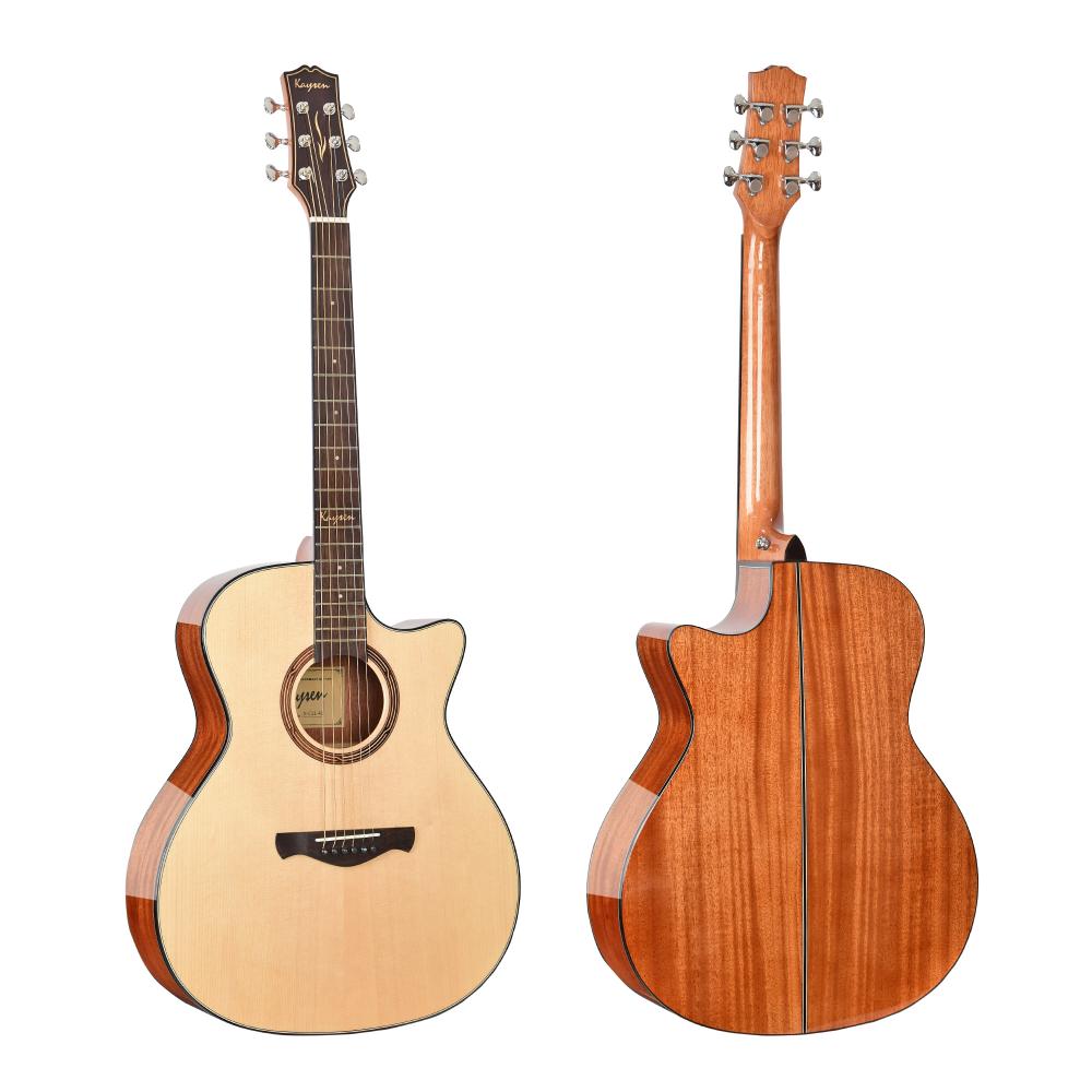 Solid Acoustic Guitar for performance