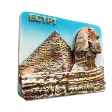 Three-Dimensional Magnets: Egypt's Sphinx Attracts Refrigerator Collectors