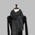 100% Wool Unisex Gaya Asas Scarf Panjang