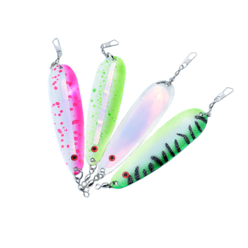 MISTER LURE  110mm trolling spoon lure grandi esche da pesca Metal Hardbait Fishing Tackle