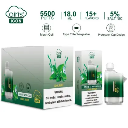 Airis Icon 5500puffs Disposable E-Cigarette POD Device