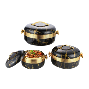 Fast Shipping: European Muslin Luxury Food Warmer Set (1L+2L+3.5L) - 3pcs Kitchen Insulated Warmer Set Perfect for Ramadan