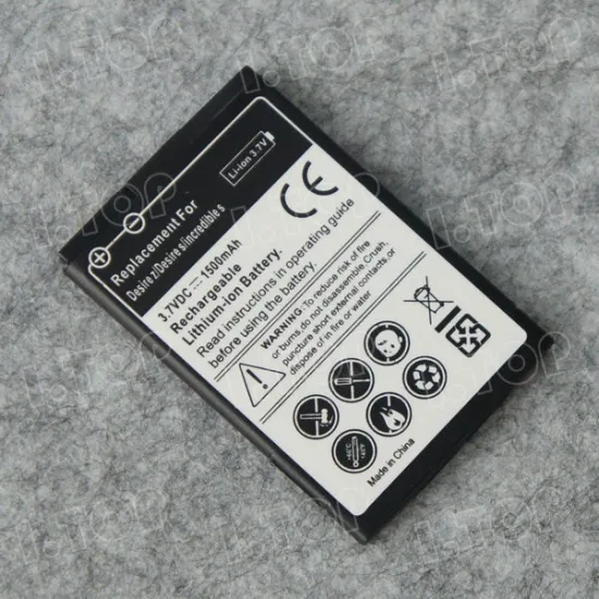 1500mAh Battery For HTC Desire Z / Incredible S / Desire S / A7272 Battery Pack