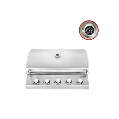 Outdoor Kitchen Portable Barbecue Grill Smoke Portable Gas BBQ Grill