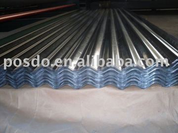 Roofing steel plates