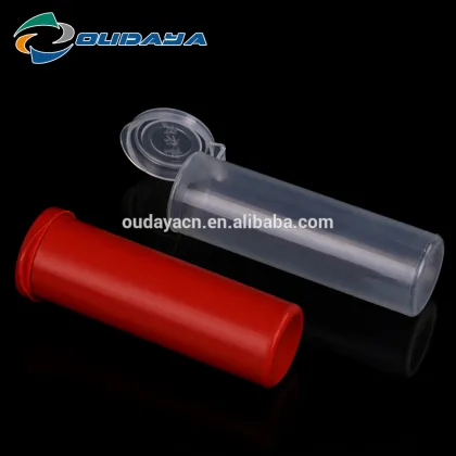Plastic Bottles with flip top cap packaging tube