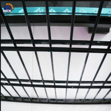 low carbon steel wire double wire fence