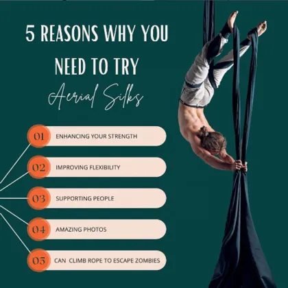 Grass Green Aerial Yoga Hammock Kit: New Advanced Flying Yoga Silk Swing