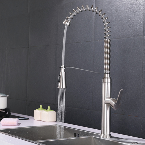 Sink Mixer Tap New Modern Style 304 Stainless Steel Kitchen Taps Manufactory