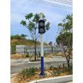 security camera light pole