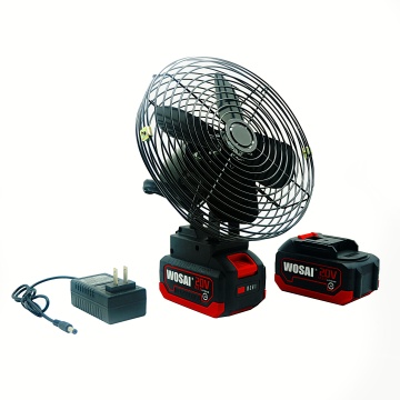 High Quality Factory Supply 8 Inch Mini Rechargeable Cordless 20V Lithium Battery Electric Fan