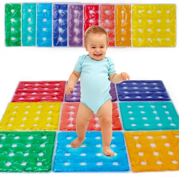 Colorful Sensory Tiles: Engaging Play and Decorative Floor Mats for Autistic Children