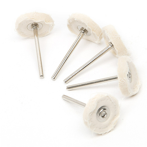 50MM White shank cloth buffing Wheel