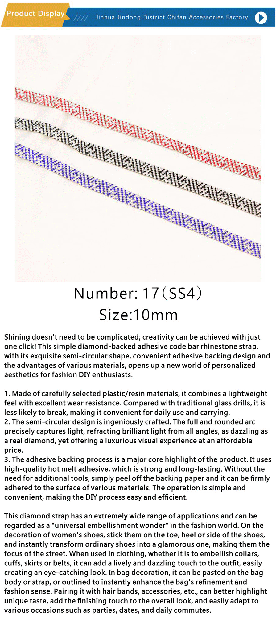 Jewelry accessories-xiangqing1-CF009