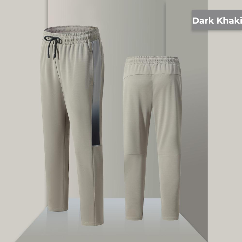 Polyester Four Color Straight Sweatpants
