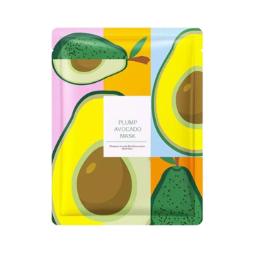 Organic Custom Fruit Sheet Mask for Moisturizing Korean Facial Care