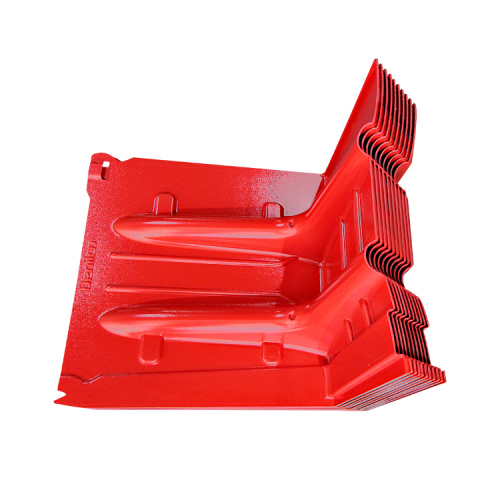 ABS light weight flood mitigation barrier for garage