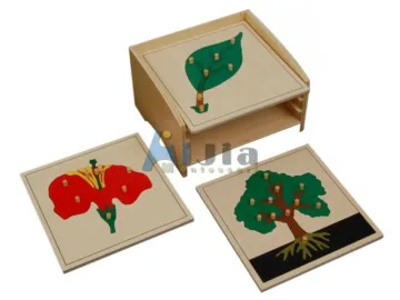 montessori-botany wooden puzzle materials