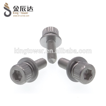 Hexagon socket head cap sem screw with washer