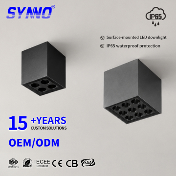 Surface Mounted Square LED Downlight SL-CL5E-S IP65 | Synno