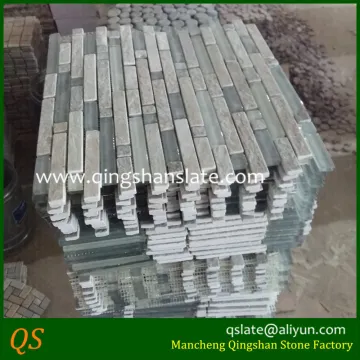 natural slate golden select glass and stone mosaic wall tiles