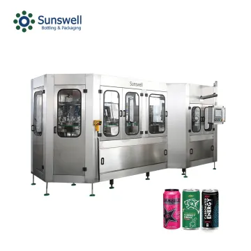 Beer can automatic bottling and canning machine