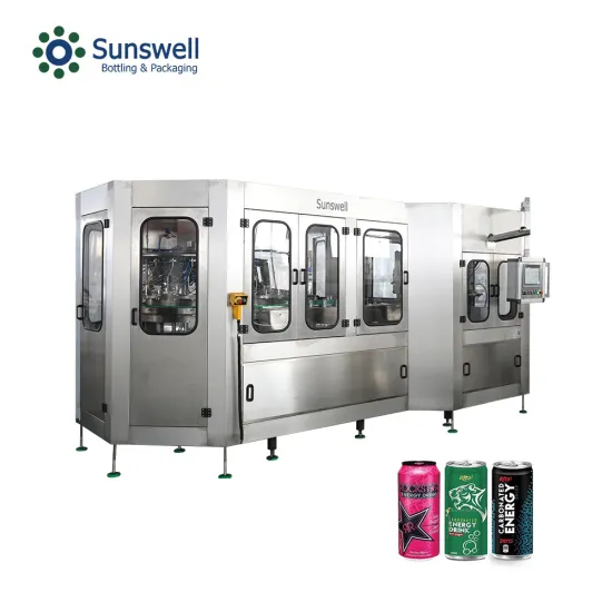 Beer can automatic bottling and canning machine