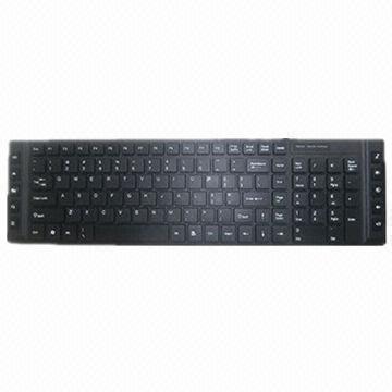 Chocolate Keyboard with 10 Multimedia Keys and 1.4m Cable