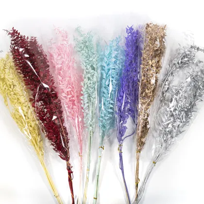 Fall Decor: Preserved Flowers, Dried Flowers, Ruscus Preserved