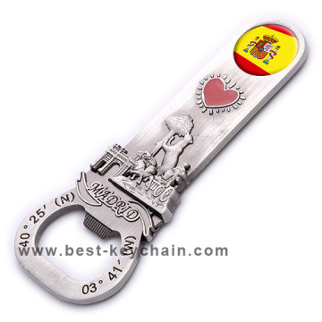 Custom Design Souvenir OEM Bottle Opener Fridge Magnet (BK53255)