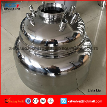 Promotion stainless steel recovery tank 12" w 24"h for Closed Loop System