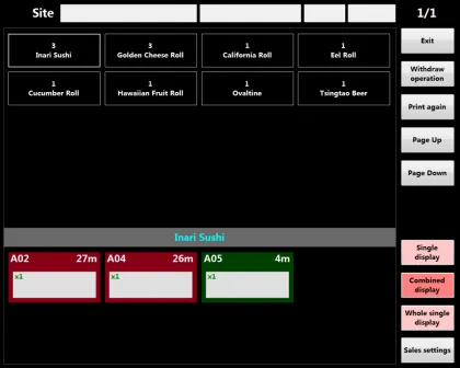 permanent use Restaurant KDS