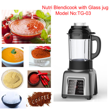 Nutri-Blender makes hot soup press soup making machine