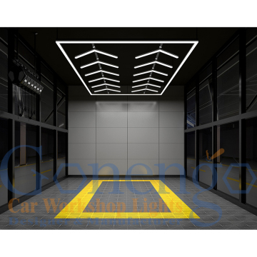 Energy Saving Hexagonal Car Workshop Lighting for Parking