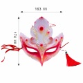 Máscara de Máscara Chinesa Phoenix Tassel