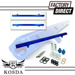 Wholesale Aluminum Blue Fuel Injector Rail