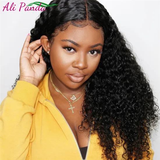 360 100% human short pixie cut curly transparent no glue brazilian virgin  lace front wig