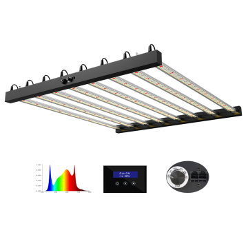 8 Bars Dimmable Red Blue LED Grow Light for Greenhouses