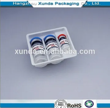 Customized Disposable Medicine Bottles Plastic Blister Packing Tray