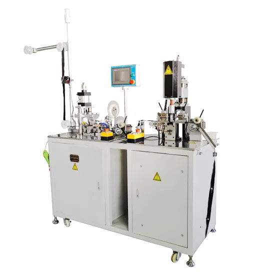 Automatic Invisible Zipper Gapping And Bottom Stop Machine