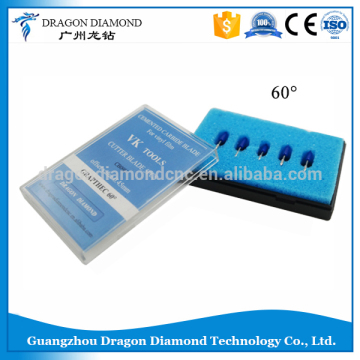 10 PCS CB15 GraphTEC Cutting Plotter Blades 60 grados Graphtec Vinyl Cutter Blade
