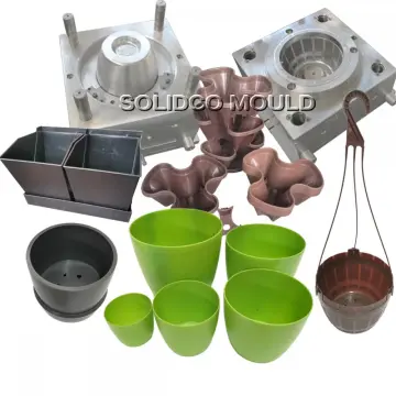 Plastic Injection Flower Pot Molds