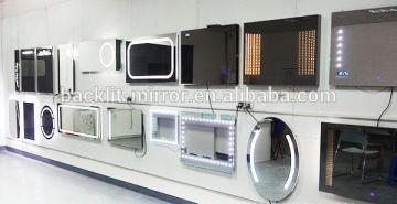 Customized shaving cabinet mirror with time